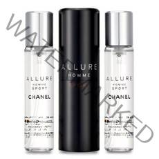 샤넬 알뤼르 옴므 스포츠 EDT (리필 2개 포함) 3x20ml, 3개, 20ml