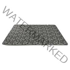 신일 프리미엄 EMF 카본 탄소 전기매트, 회색 꽃 무늬, 싱글(1100 x 1950 mm)
