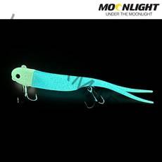 문라이트 갈치 지그헤드 웜세트 풀치마스터 MLL-01 갈치웜, 5g- 02 퍼플(3개입)