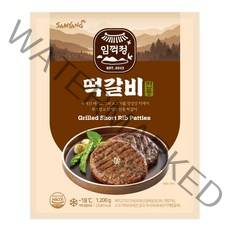 삼양 임꺽정 떡갈비1200gX2팩, 1200g, 2개