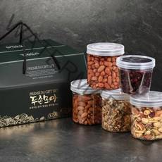 [파란푸드] 두손모아5구 견과류 추석 선물세트 (1.호아땅믹크) 견과류, 1box