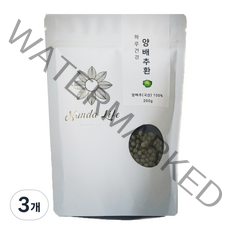 난다라이프 저온가공 하루건강 양배추환, 3개, 200g