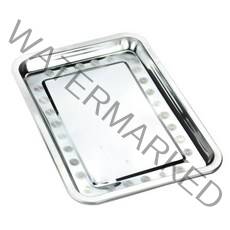 블럭마트 사각 스테인레스 쟁반