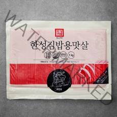 한성기업 한성 김밥용 맛살, 1kg, 1개