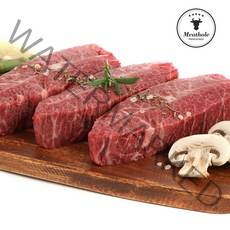 미트홀 부채살 스테이크 1kg (200g X 5팩) 개별소포장, 200g (부채살 스테이크용 2~3cm), 5개