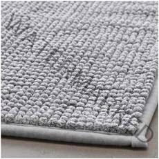 IKEA 이케아 TOFTBO 토프트보 욕실매트 그레이화이트(40x60cm) 멜란지 극세사 발매트(704.222.71), 1개, 그레이
