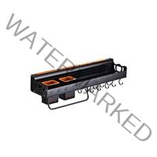 윰스 키친 다용도 주방랙 앤 선반 + 나이프홀더 + 사각수저통 2p + 고리 10p, 혼합색상