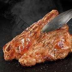 국내산 돼지로 만든 한돈 양념 LA갈비 1kg x 2팩