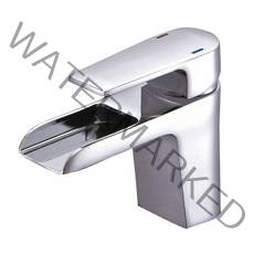 폭포수형 원홀 세면수전 크롬, 1개