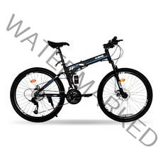 [에이치원] 26인치 입문용 MTB 자전거 27단 변속 입문용 자전거, 시마노 접이식 MTB(알루미늄)