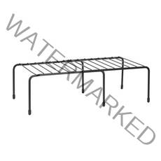 코멧 홈 길이조절 접시 정리대, 블랙