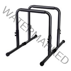 딥스바 평행봉 운동기구 홈트레이닝 가정용 로우바, 블랙 78ㅡ100cm 조절 가능