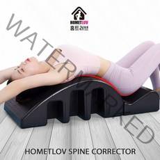 HOMETLUV 스파인코렉터 홈 필라테스리포머 블랙, 에스프레소 블랙