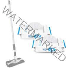 리벤스 막대걸레 + 물걸레 청소포 60매, 1세트