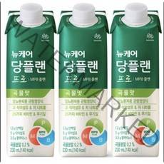 뉴케어 당플랜 프로 곡물맛 230ml 30팩 60팩(당뇨케어)식사대용 영양식 MPB플랜, 30개