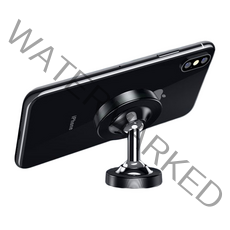 새로이 차량용 360 네오디윰 마그네틱 자석거치대 1+1, 블랙+실버