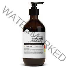 수오가닉 퍼퓸 아로마 샴푸 바디워시 베이비머스크, 1000ml, 1개