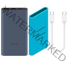 샤오미 7세대 10000mAh 22.5W 대용량 고속 충전 보조배터리, 7세대1만(네이비), +케이스+CtoC케이블
