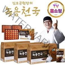 김오곤 녹용천국+동의보감 침향환 4박스 6박스 보양세트 녹용 홍삼 진액 엑기스 침향단, 3개월, 70ml