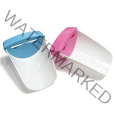 모나코올리브 수도꼭지 연장헬퍼 스카이 + 핑크, 1세트