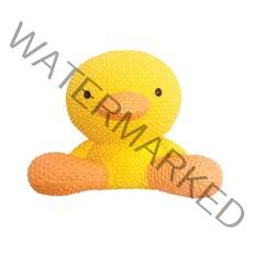 칼리 라텍스 오리 반려견 장난감 8cm, 혼합 색상, 1개