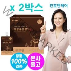 천호엔케어 녹용홍삼활력 30p, 2100ml, 2개