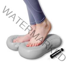 맥슬리 말랑이 스텝퍼 에어쿠션 계단오르기 다이어트 유산소 운동기구, 그레이