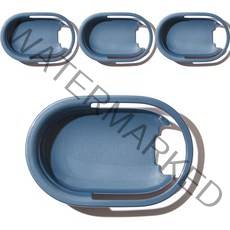 메이튼 도어 내 캐치 몰딩 4p, 현대 아이오닉5, 현대, 루시드 블루