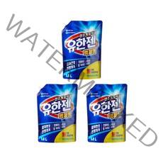 유한젠 산소계표백제 액상세제 본품, 3개