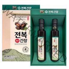 완도 전복간장 선물세트 / 단체선물 답례품 / 맛간장 만능소스 만능간장 / 우체국소포발송, 2개, 250ml