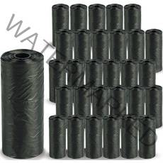 멍냥 강아지 배변봉투 리필형, 블랙, 20매, 30개