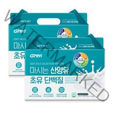 [단백질음료] 마시는 초유 산양유 단백질 프로틴 단백질보충제 쉐이크 / 칼슘 저분자 피쉬콜라겐 프락토올리고당 함유, 1250ml, 2개