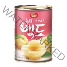 [동원] 백도 2절 400g x 8캔, 8개