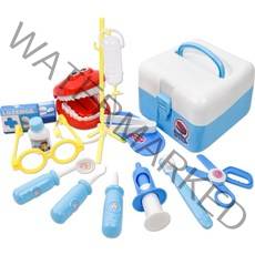 오즈토이 치카치카 치과놀이 가방 세트, 파랑