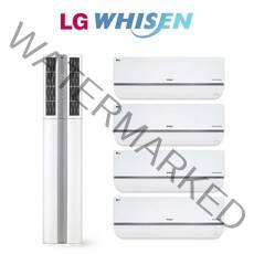 LG 휘센 1등급 시스템 에어컨 올인원 2in1 3in1 4in1 5in1 스탠드 18평 + 벽걸이 6평 실외기포함 멀티브이 ND, 스탠드 1개 + 벽걸이 3개
