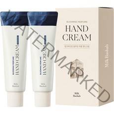 밀크바오밥 블루밍 퍼퓸 핸드크림 화이트머스크 50g x 2p 세트, 100g, 1세트