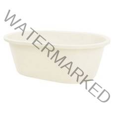 그린센스 마카롱 욕조 중형, 아이보리, 1개