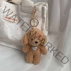 에브리테일 푸들 강아지 키링 열쇠고리 가방 소품