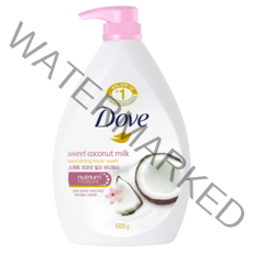 도브 스위트 코코넛 밀크 바디워시, 1000g, 1개