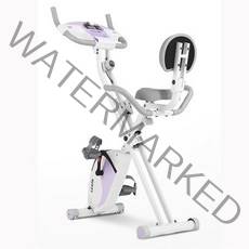 헤드 스타일 접이식 헬스자전거, 퍼플