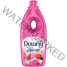 다우니 고농축 섬유유연제 7일 탈취파워 베리베리와 바닐라 크림, 1L, 1개