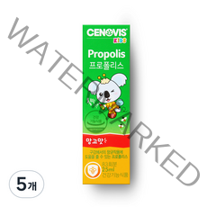 세노비스 키즈 프로폴리스 스프레이 망고맛, 5개, 25ml