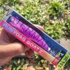 팁런에기 3.5호 30g 루비다스 보트2 래틀 무늬오징어 갑오징어, 2번 마블 퍼플, 1개