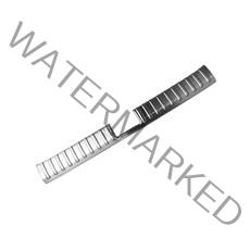 튜모 아이오닉5 스테인레스 헤어라인 패턴 트렁크 가드 기스방지 몰딩, 헤어라인 실버, 1개