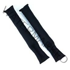 1+1 오프더프라임 자동차 차량용 스웨이드 틈새 쿠션 사이드 악세사리 벤츠 BMW 아우디 제네시스, 블랙, 2개