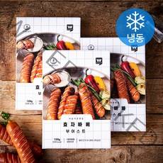 외갓집 효자바베 부어스트 (냉동), 120g, 3개