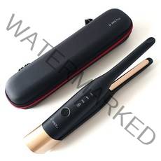 디하우트 뿌리볼륨 미니 고데기 DHPHS-01, 블랙