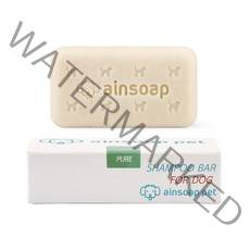 아인솝 강아지 비누 무향 + 비누거품망, 90g, 1세트