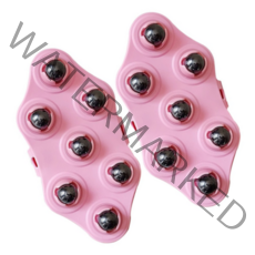 오피르 자석 마사지볼, 핑크, 2개