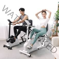 멜킨 좌식 폴민 바이크 가정용 사이클 실내 헬스 자전거 머신 유산소 운동 기구 홈트, 블랙, SBK01